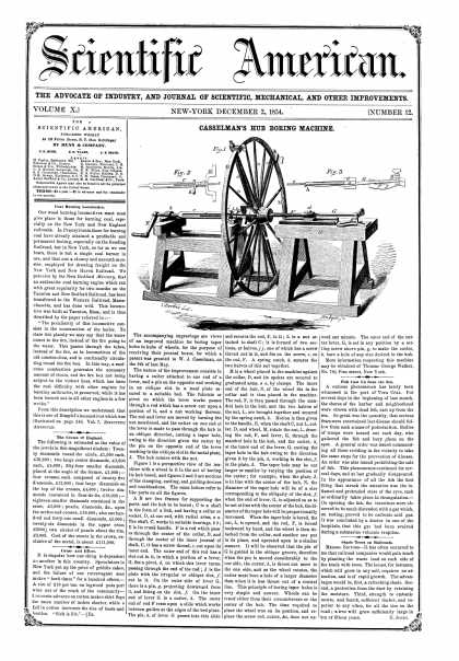 Scientific American - Dec 2, 1854 (vol. 10, #12)