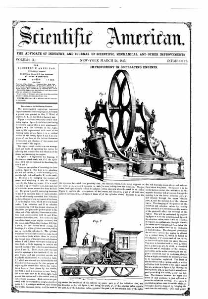 Scientific American - Mar 24, 1855 (vol. 10, #28)