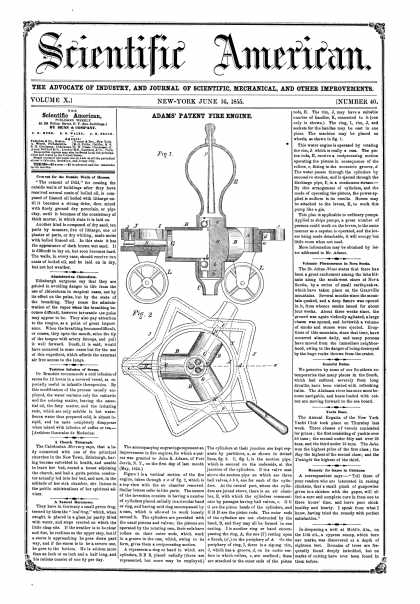 Scientific American - June 16, 1855 (vol. 10, #40)