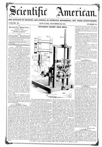 Scientific American - Dec 29, 1855 (vol. 11, #16)