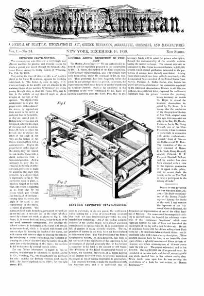 Scientific American - Dec 10, 1859 (vol. 1, #24)