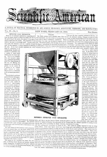 Scientific American - Feb 18, 1860 (vol. 2, #8)