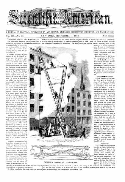 Scientific American - Sept 1, 1860 (vol. 3, #10)