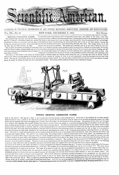 Scientific American - Dec 8, 1860 (vol. 3, #24)