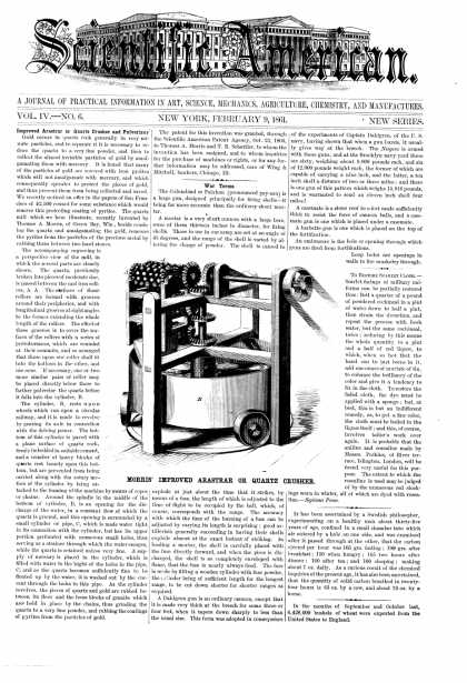 Scientific American - Feb 9, 1861 (vol. 4, #6)