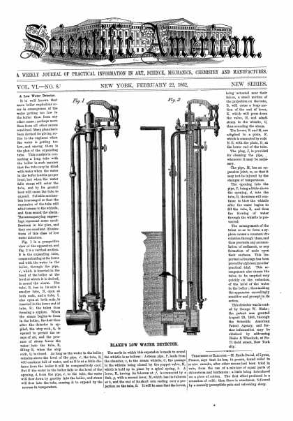 Scientific American - Feb 22, 1862 (vol. 6, #8)