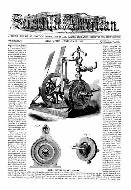 Scientific American - Jan 31, 1863 (vol. 8, #5)