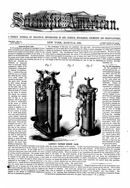 Scientific American - Mar 21, 1863 (vol. 8, #12)