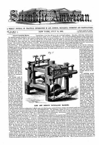Scientific American - July 18, 1863 (vol. 9, #3)