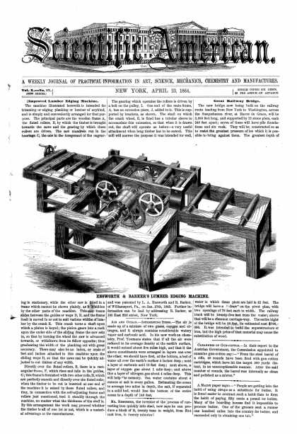Scientific American - Apr 23, 1864 (vol. 10, #17)