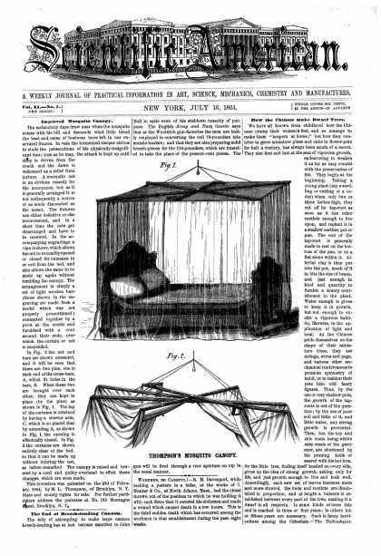 Scientific American - July 16, 1864 (vol. 11, #3)