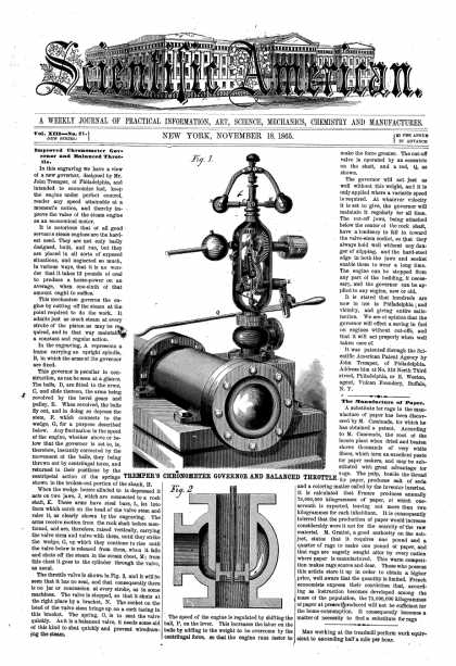 Scientific American - Nov 18, 1865 (vol. 13, #21)