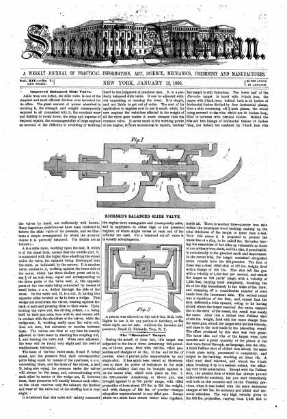 Scientific American - Jan 13, 1866 (vol. 14, #3)