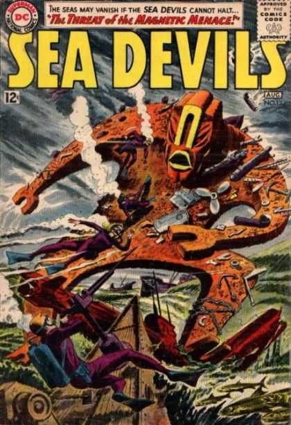 Sea Devils 12 - Threat - Magnetic - Menace - Seas - Fish - Jack Adler