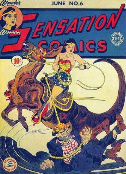 Sensation Comics 6 - Amazon - Old - Fantasy - Warrior - English