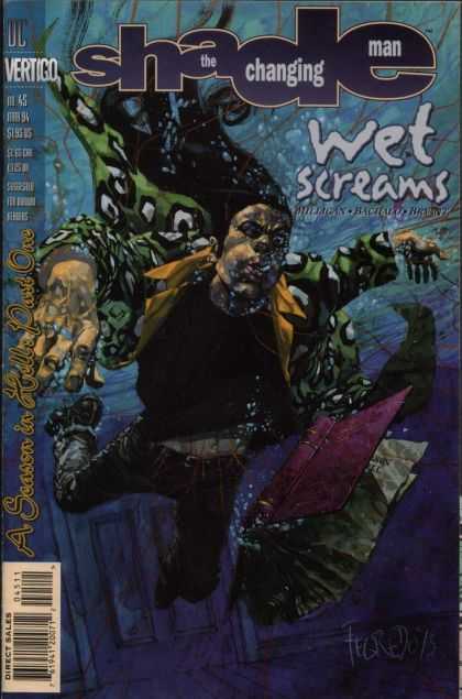 Shade 45 - Wet Screams - Vertigo - Water - Wet Book - The Changing Man