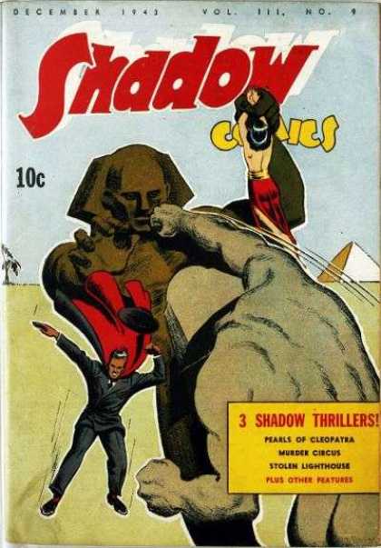 Shadow Comics 33 - Sphynx - Pyramid - Dester - Fist - Man