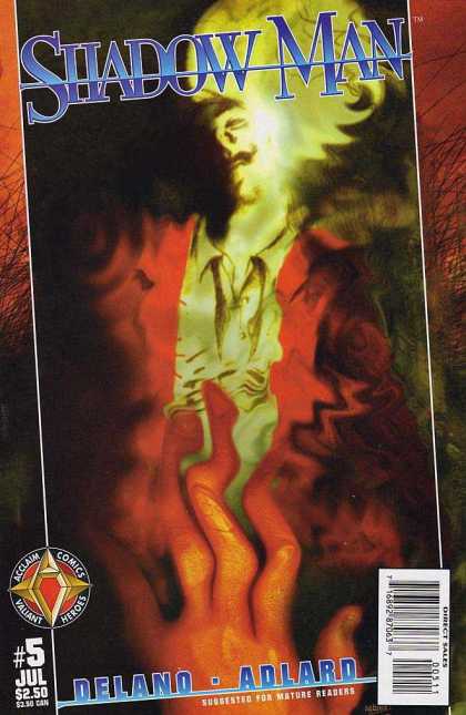 Shadowman 5 - Psychedelic - Melted - Hand - Man - July 5 - Ashley Wood, Walter Simonson