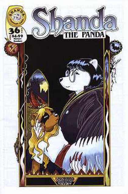 Shanda the Panda 36 - Racoon - Shanda - Panda - Black Hair - Red Tipped Claws