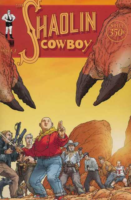 Shaolin Cowboy 2 - Claws - Man - Gun - Rock - Sword - Geof Darrow