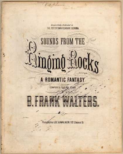 Sheet Music - Sounds from the ringing rocks