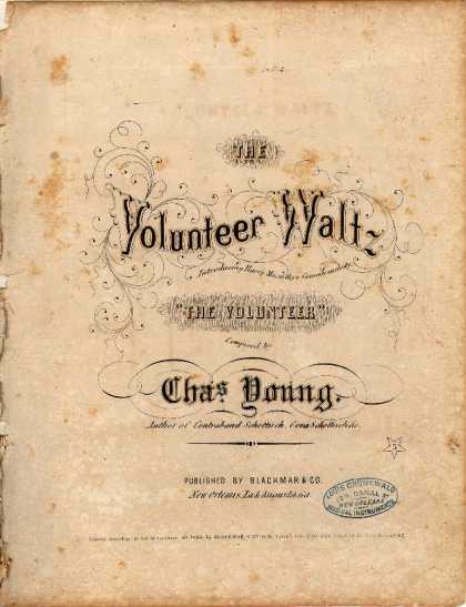 Sheet Music - Volunteer waltz