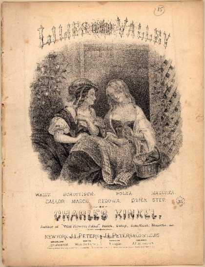 Sheet Music - Lily of the valley mazurka