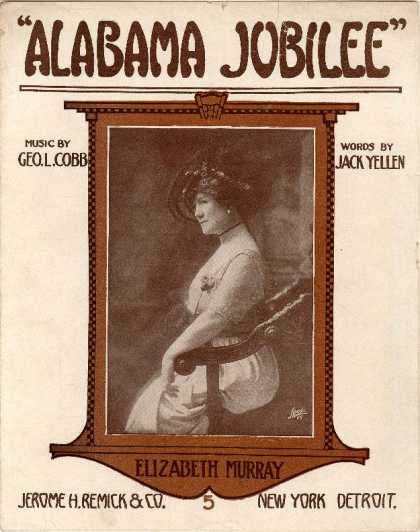 Sheet Music - Alabama jubilee