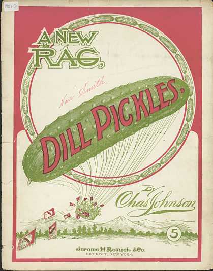 Sheet Music - Dill pickles