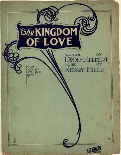Sheet Music - The kingdom of love