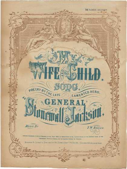 Sheet Music - My wife and child