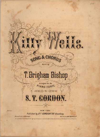 Sheet Music - Kitty Wells
