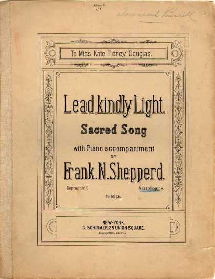Sheet Music - Lead, kindly light