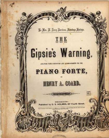 Sheet Music - The gipsies warning