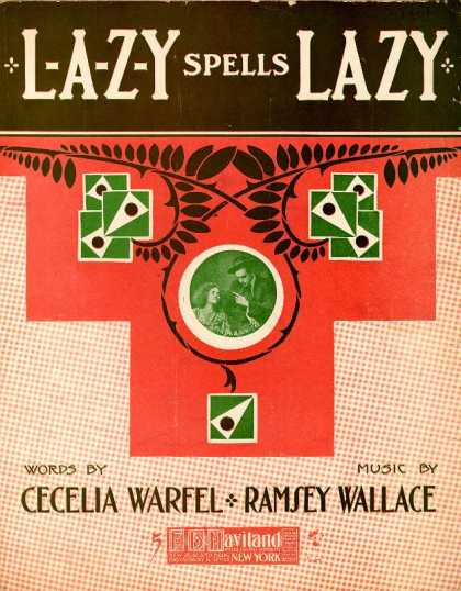 Sheet Music - L A Z Y spells lazy