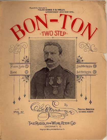Sheet Music - Bon-ton two step; Op. 62