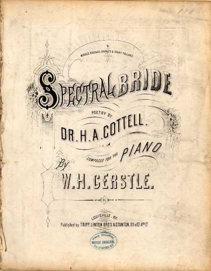 Sheet Music - Spectral bride