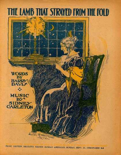 Sheet Music - Lamb that strayed from the fold