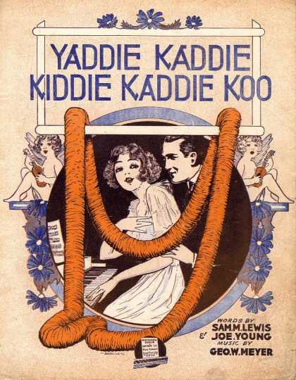 Sheet Music - Yaddie, kaddie, kiddie, kaddie, koo
