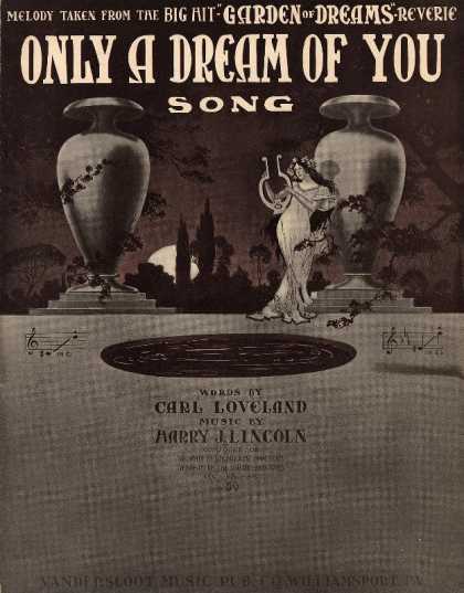 Sheet Music - Only a dream of you; Garden of dreams