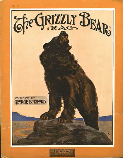 Sheet Music - Grizzly bear rag