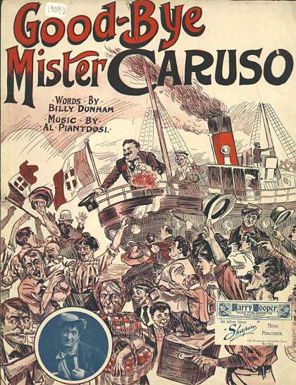 Sheet Music - Good-bye Mister Caruso