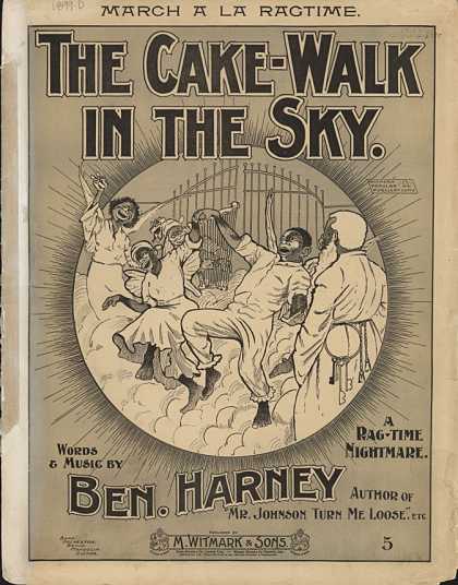 Sheet Music - The cake-walk in the sky
