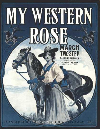 Sheet Music - My western rose
