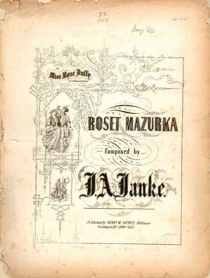 Sheet Music - Roset mazurka