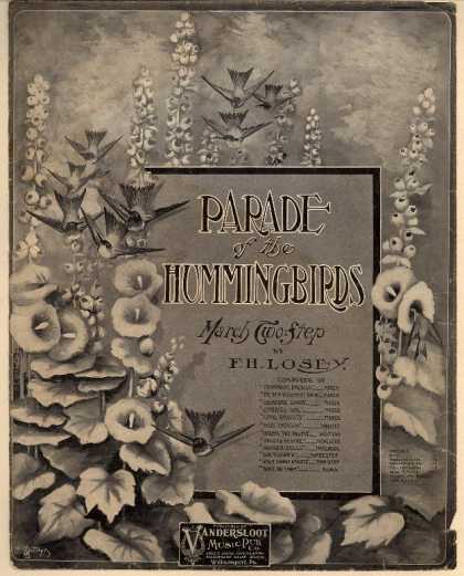 Sheet Music - Parade of the humming birds