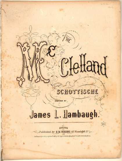Sheet Music - The McClelland schottische