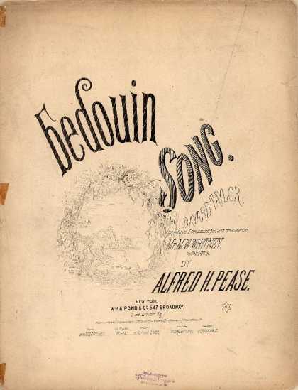Sheet Music - Bedouin song