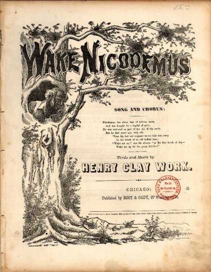 Sheet Music - Wake Nicodemus