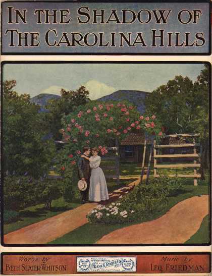Sheet Music - In the shadow of the Carolina hills